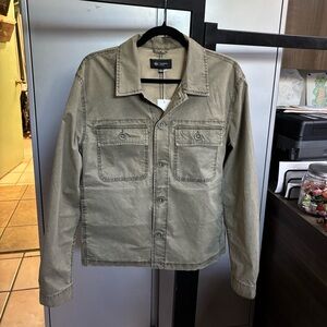 AG Adriano Goldschmied Khaki Men's Shirt Jacket